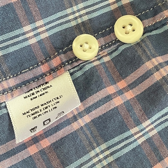 Faherty Brand Casual Button Down Size Large - Picture 6 of 6